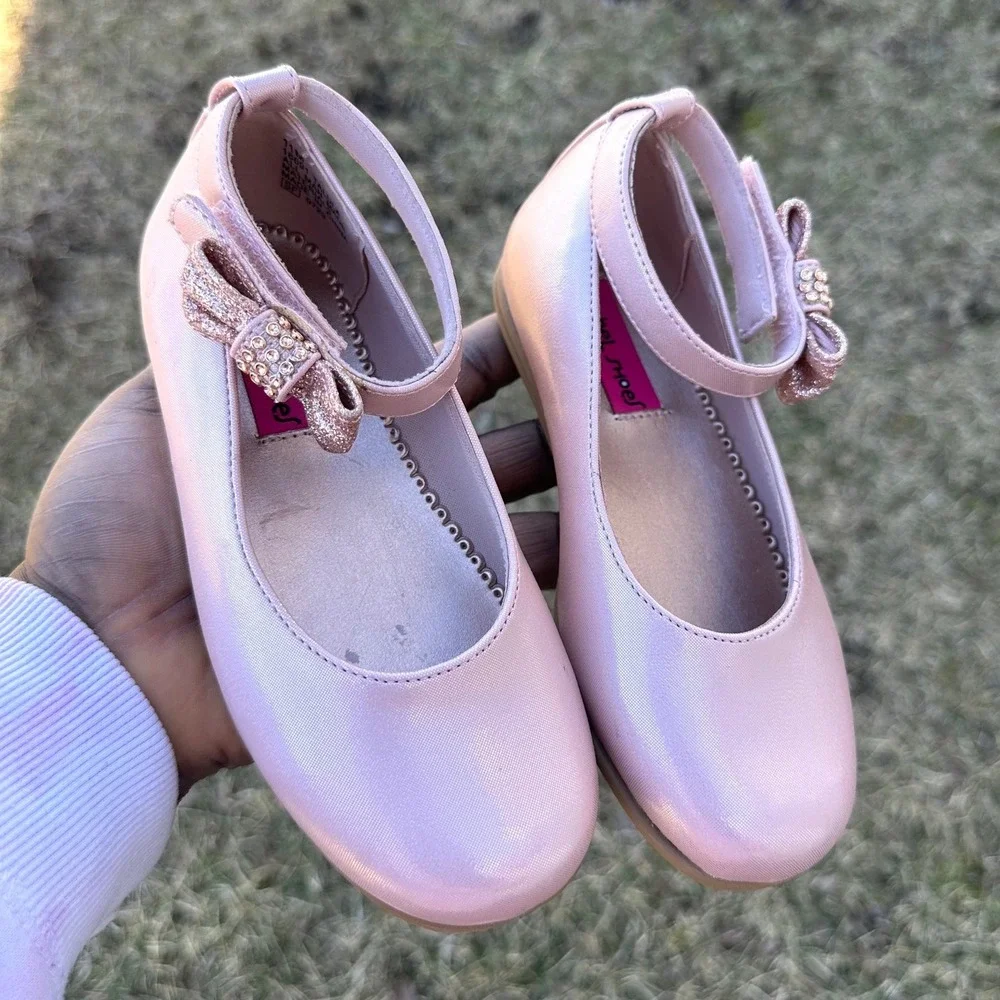 Rachel Zoe Talula Toddler Girl‎ Mary Jane Shoes Size 11 Blush Pink